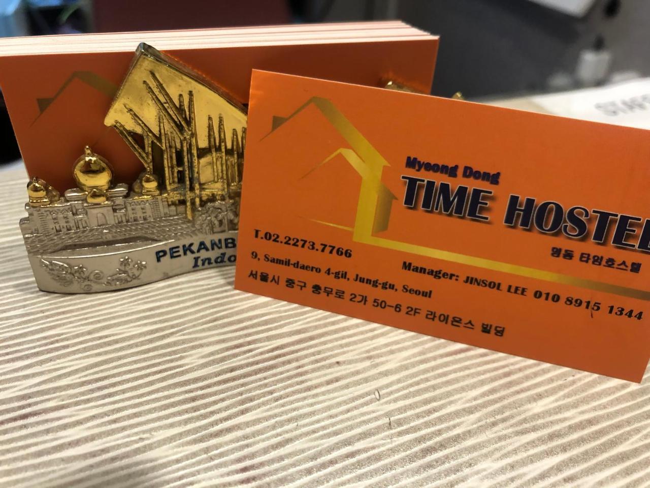 Myeongdong Time Hostel ソウル特別市 エクステリア 写真